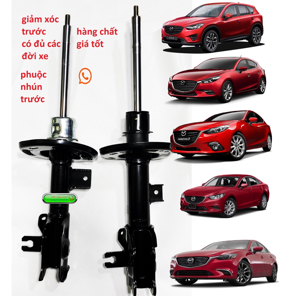 Phuộc nhún trước giảm xóc trước mazda 3 mazda 6 mazda CX5