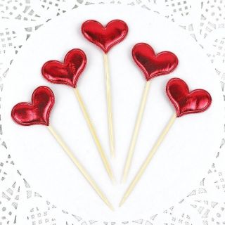 Que cắm tim bóng set 5 cây