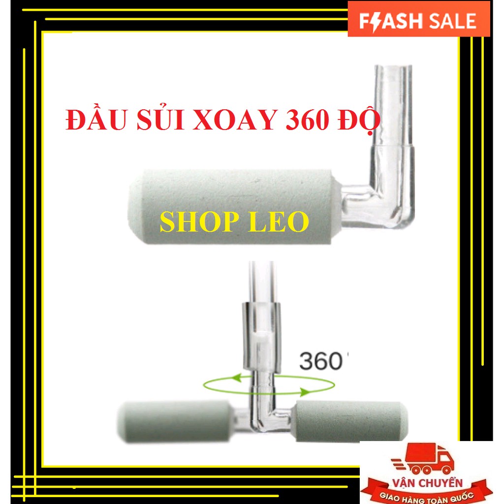 SỦI CO2 CHỮ L SIÊU MỊN XOAY 360 ĐỘ - SỦI KHÍ CO2 - THỦY SINH