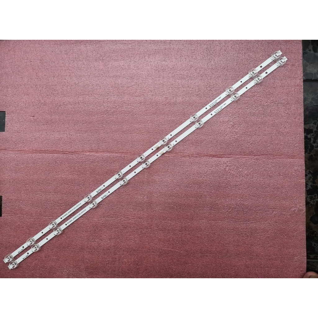 THANH LED TIVI TCL 43S6500 43S6800 43P8 43P65 MỚI 100% HÀNG ZIN HÃNG, BỘ 2 THANH, MỖI THANH 11 BÓNG 6V, DÀI 80,4cm.