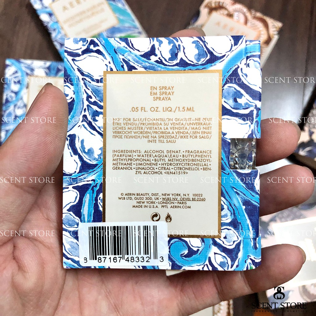 Scentstorevn - Vial chính hãng nước hoa Aerin Amber Musk, Mediterranean Honeysuckle [1.5ml] | Thế Giới Skin Care