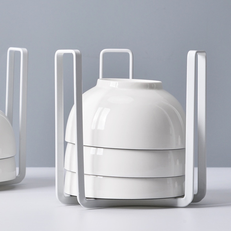 Giá Đỡ Chén Dĩa Bằng Kim Loại Tiện Dụng