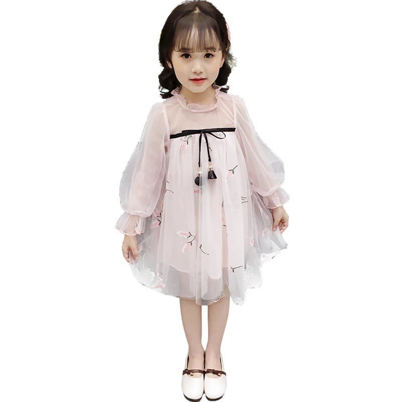 Fashionable Princess Dress Spring Autumn 2021 For Girls