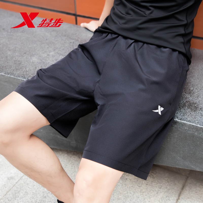 Summer New Men Casual Sports Beach Shorts Xtep sports pants, shorts tide male thin section quick-drying running loose trousers summertime fitness men basketball 5 minutes of pants