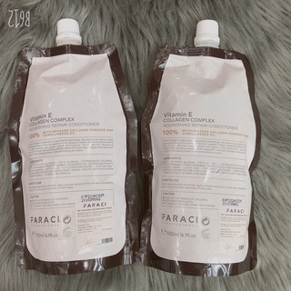 Dầu hấp siêu mềm mượt tóc COLLAGEN FARACI 500ML ( chính hãng)