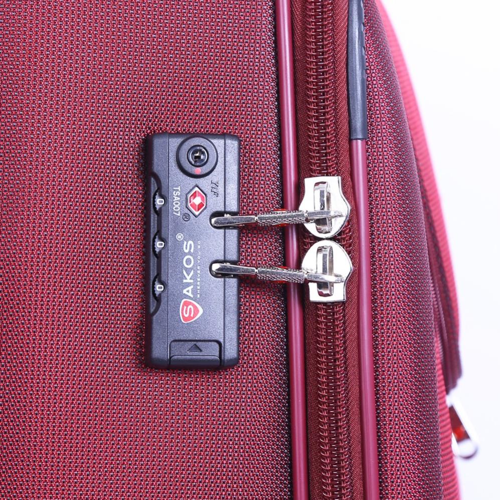 Chính hãng SAKOS Vali vải du lịch siêu nhẹ SAKOS CHAMPION 7  vali sakos size 28 29 inch
