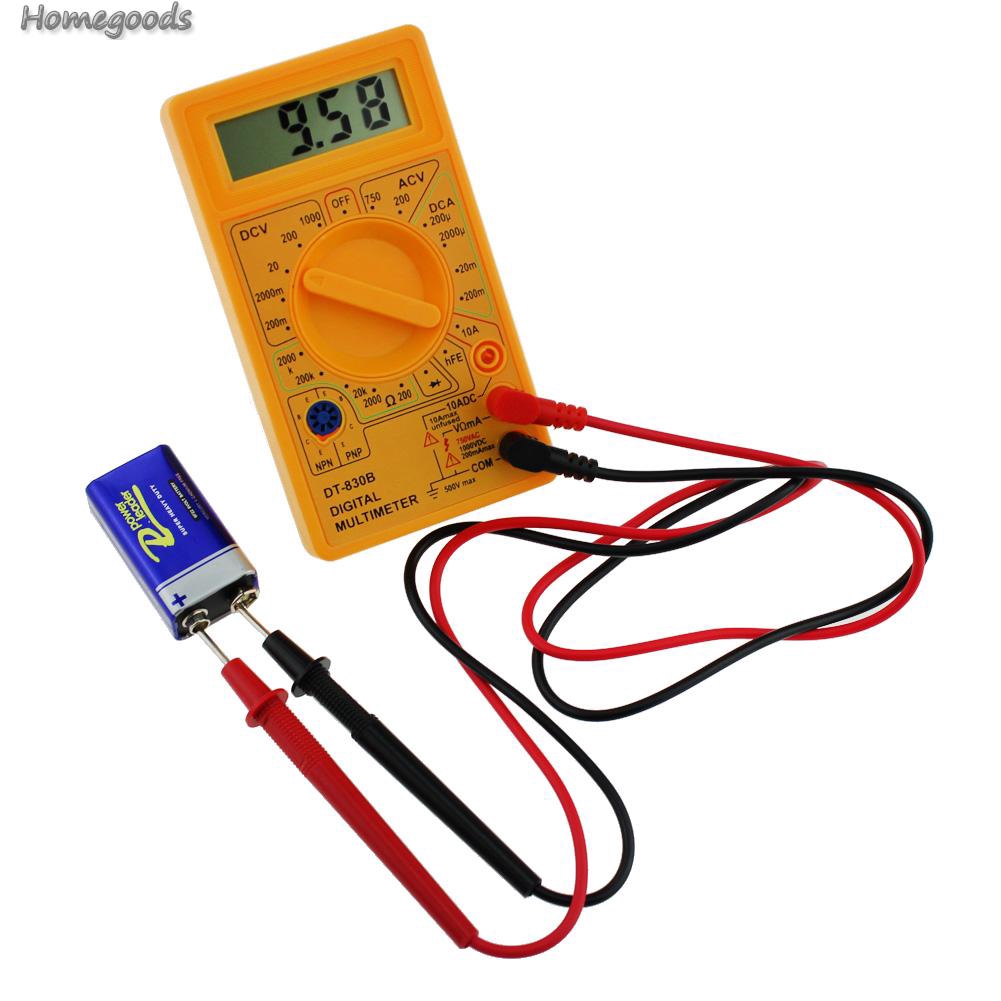 Đồng hồ vạn năng kỹ thuật số DT-830B AC/DC 750/1000V màn hình LCD chất lượng cao