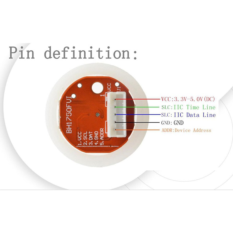 1 Chip Đèn Bh1750 Bh1750Fvi Cho Arduino Bh1750 Bh1750Fvi