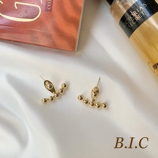 Khuyên tai Ziwen chuỗi hạt vòng cung cá tính B.I.C Accessories ER111