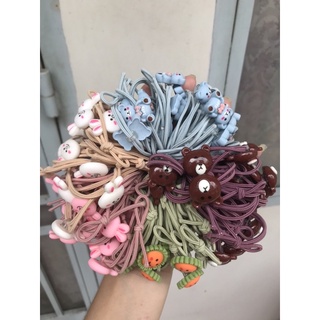Dây buộc tóc hình thú dễ thương hình thật