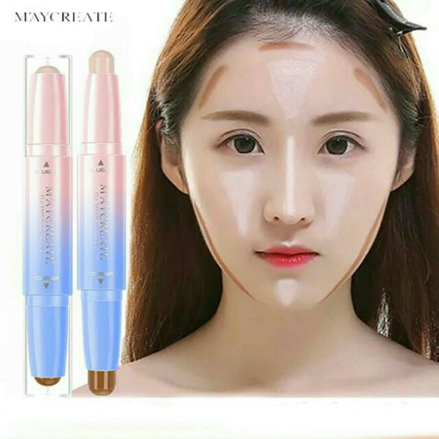 free ship Bút Tạo Khối Thon Gọn Mặt Tạo Sóng Mũi Maycreate Tặng Nước Hoa | BigBuy360 - bigbuy360.vn