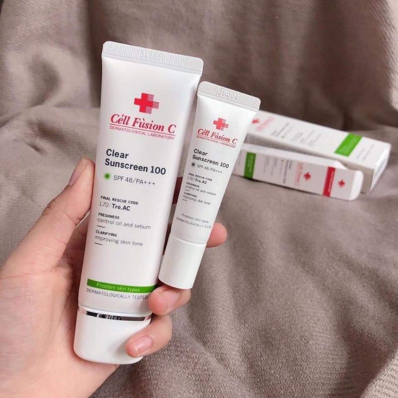 KEM CHỐNG NẮNG CELL FUSHION C