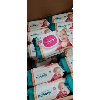 Khăn ướt, khô, vải khôKhăn ướt Mamamy không mùi 100 tờ