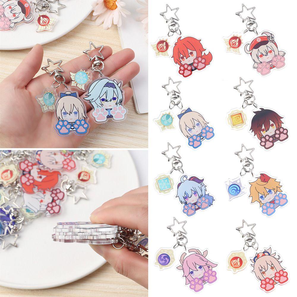 SUSANS Giá Đỡ Chìa Khóa Xe Hơi Hóa Trang Anime Vui Nhộn