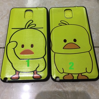 Ốp Samsung Note3 dẻo in hình vịt kute