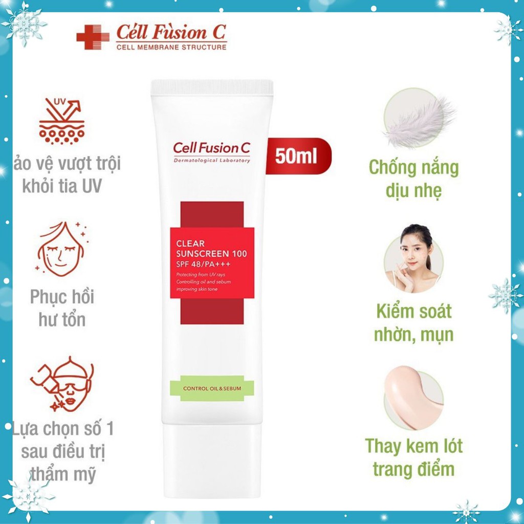 KEM CHỐNG NẮNG CELL FUSION [ĐÓN HÈ]