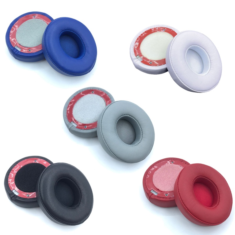 Đệm Tai Nghe Bằng Lông Cừu Hình Bầu Dục Thông Dụng Cho Beats Solo2.0 Solo3.0 Bluetooth-compatible