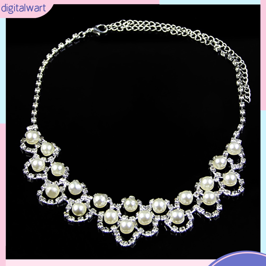 Set 3 Món Trang Sức Đính Ngọc Trai Nhân Tạo Thời Trang