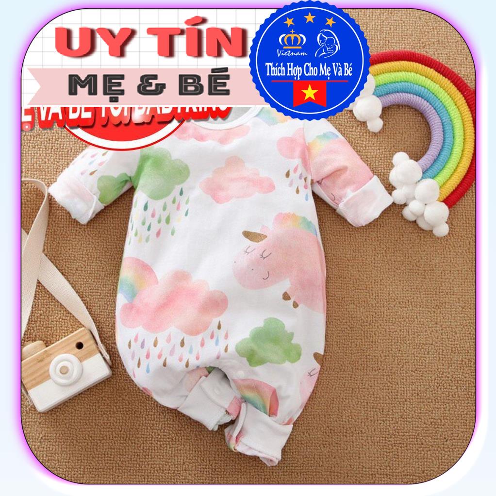 BodySuit,áo liền quần dễ thương ngắn tay dài tay cho bé mang phong cách thời trang,cotton100%,thương hiệuAiueo Nhật Bản.