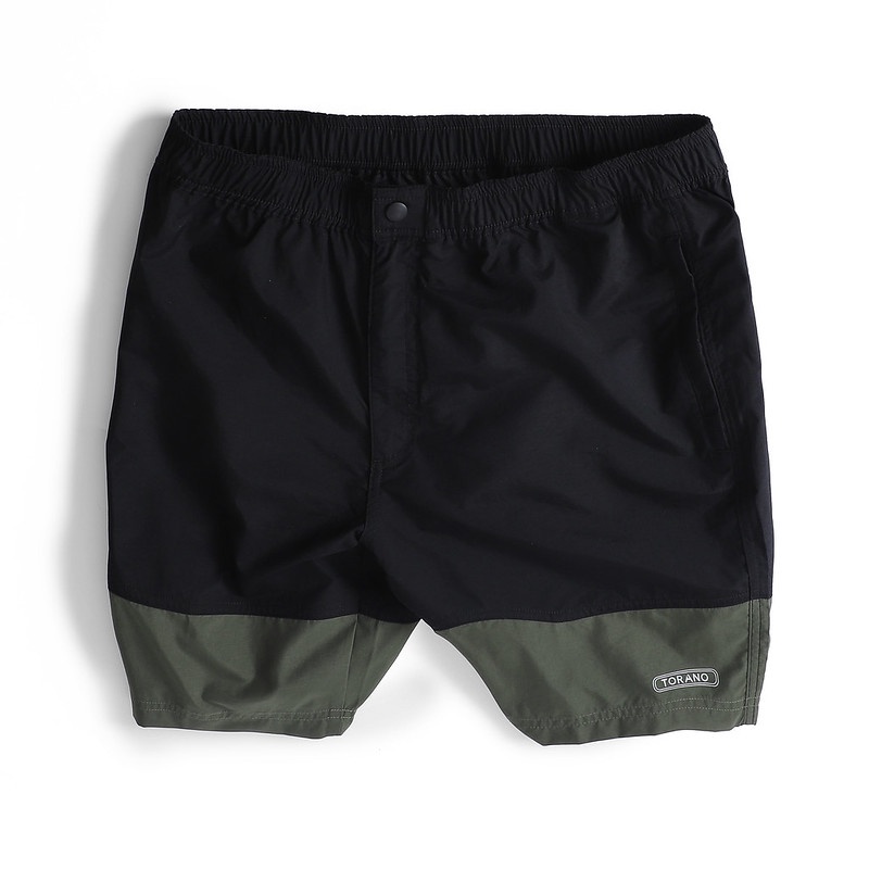 Quần short gió nam TORANO bổ phối gấu BW109