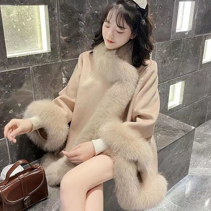 Áo khoác giả lông cáo thời trang mùa đông mới dành cho nữ phiên bản han 2021
 | BigBuy360 - bigbuy360.vn