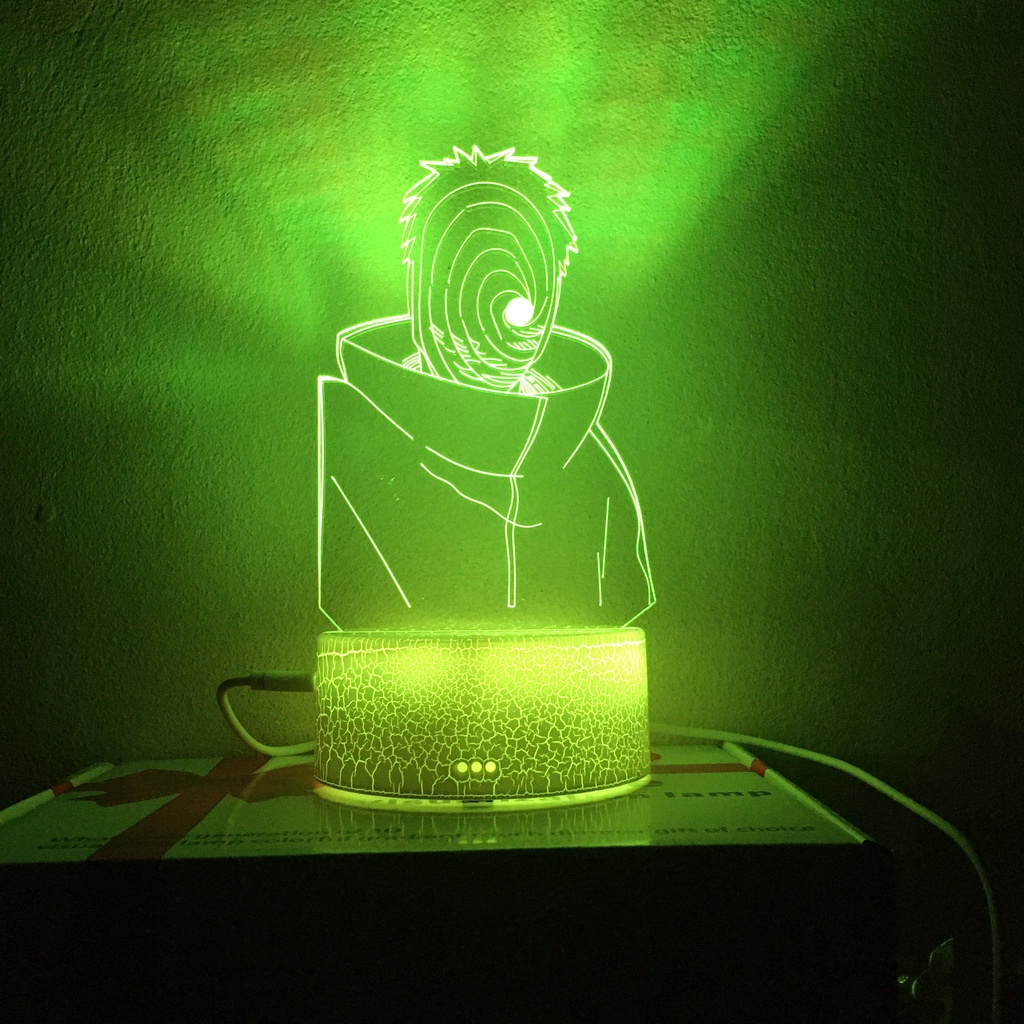 Quà tặng đẹp đèn ngủ trang trí mô hình nhân vật Naruto độc lạ ấn tượng