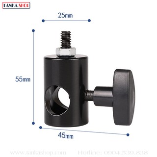 Đầu chụp chân đèn studio flash máy ảnh