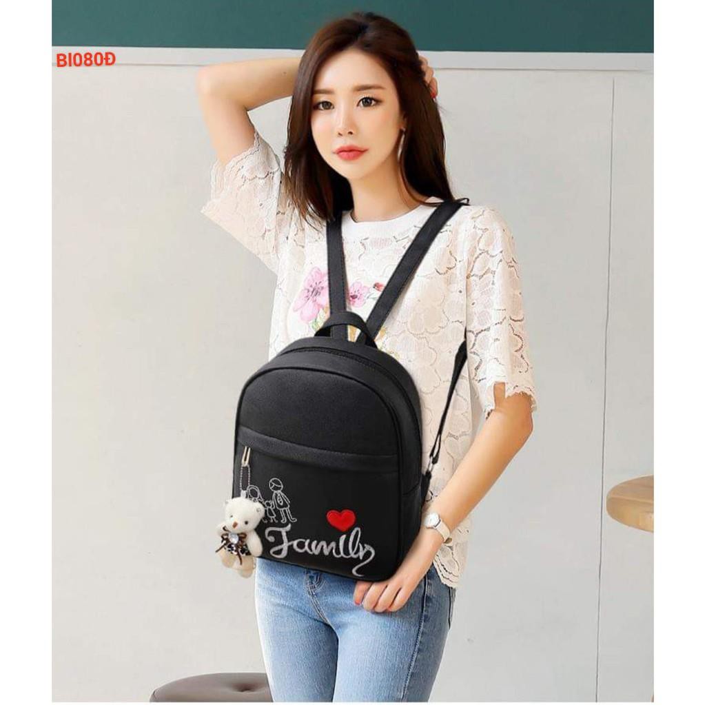 BA LÔ MINI GẤU XINH PHONG CÁCH-BL02