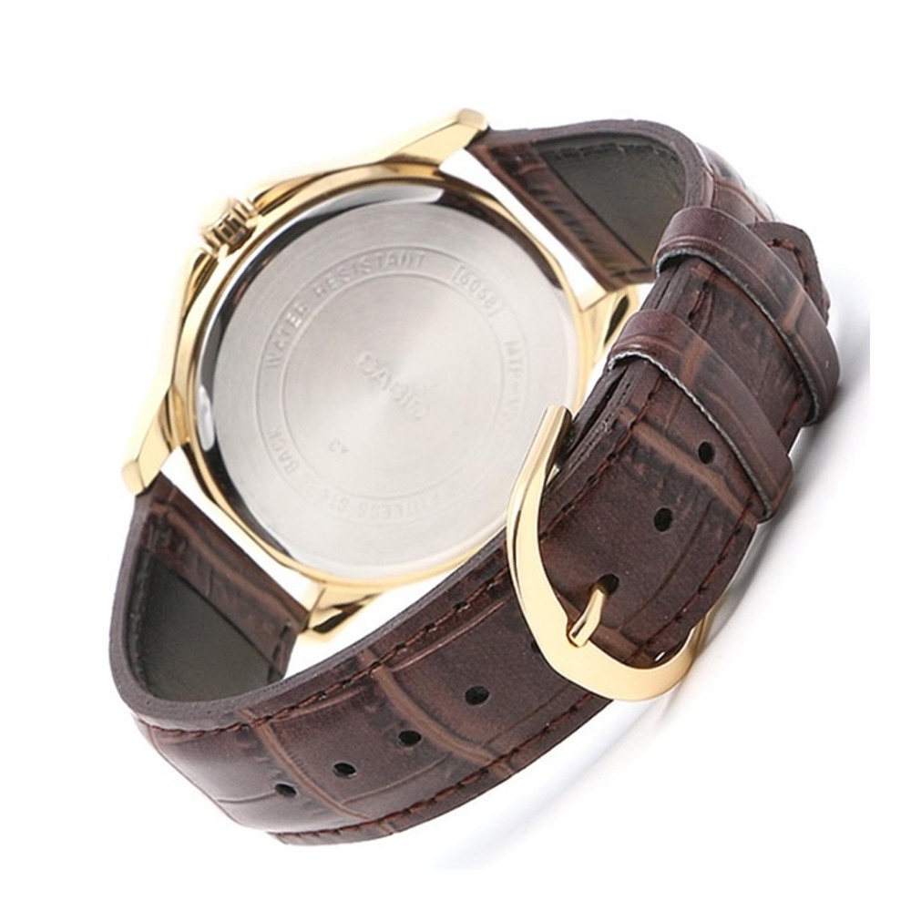 Đồng Hồ Nam Casio Dây Da MTP-V004GL-9AUDF Chính Hãng