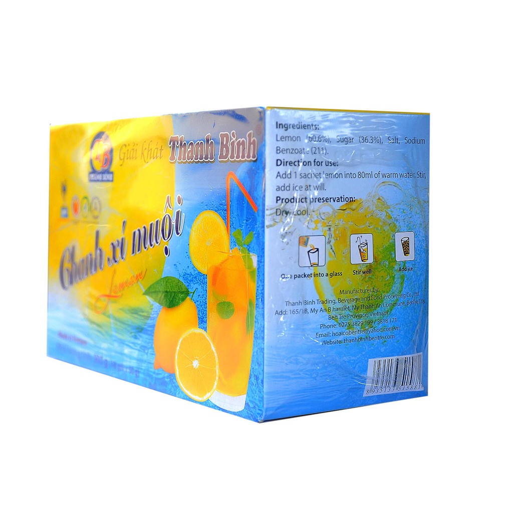 Chanh xí muội và chanh muối Thanh Bình