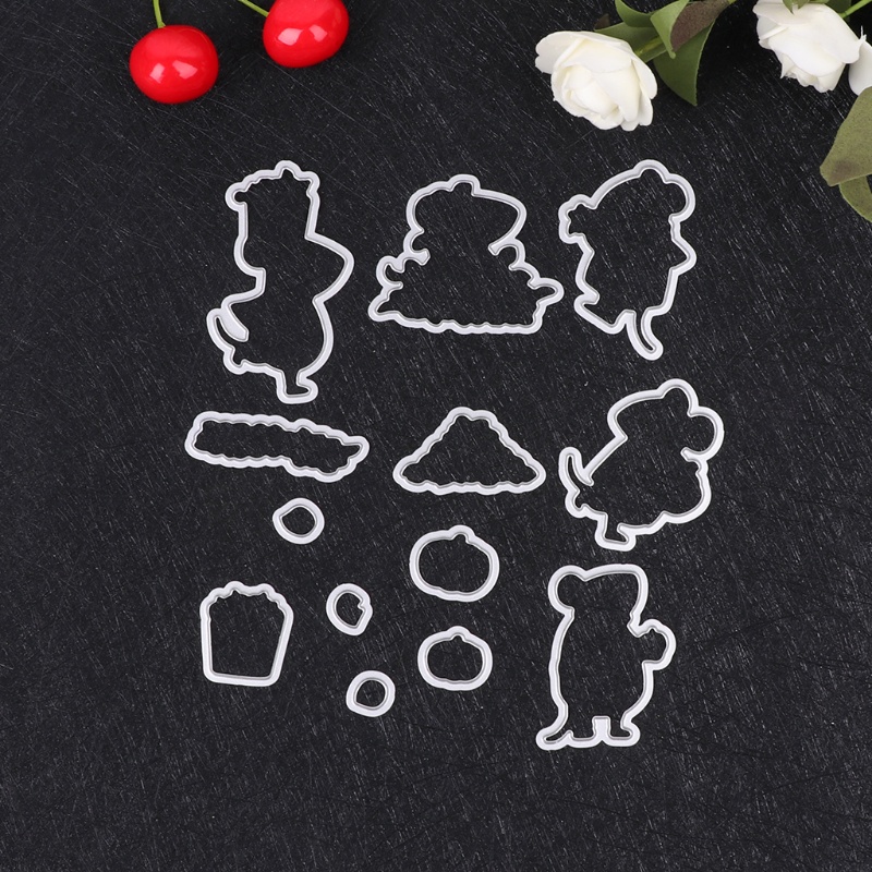 Khuôn Thép Cắt Hình Dập Nổi Dùng Trang Trí Album Ảnh / Thẻ Giấy Thủ Công DIY