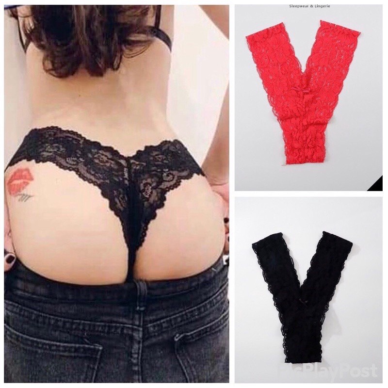 Quần lót ren MS221 chữ Y cao cấp ren mềm mịn cực sexy