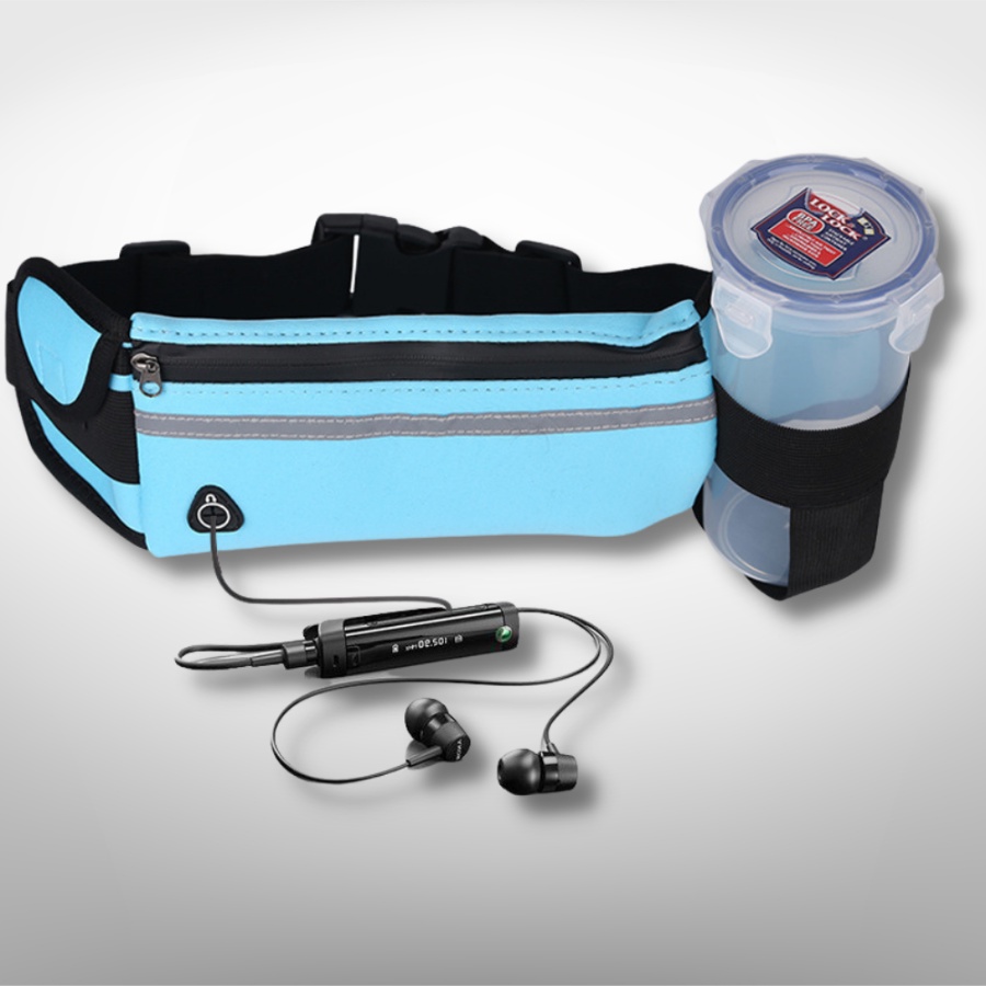 Túi đeo bụng xe đạp, túi đeo bụng chạy bộ  HAPPY BIKE chống nước tiện lợi TDB001