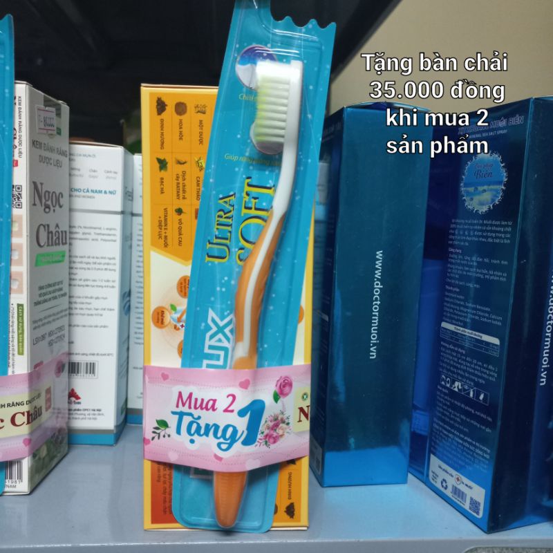 Kem đánh răng Dược liệu Ngọc Châu / Ngọc Châu trắng sáng 100g