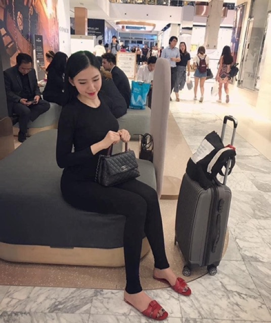 Quần legging chuẩn Thái Lan cao cấp vải đẹp