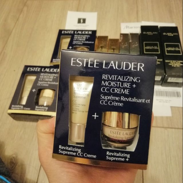 Mini cc cream và kem dưỡng tái tạo Esteelauder