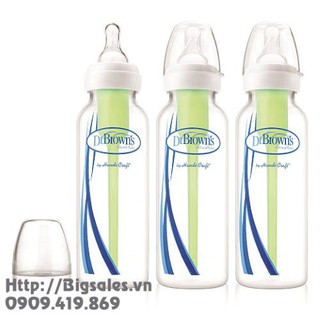 Set 3 bình sữa dr brown options 2016 mới