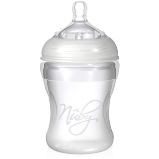 Bình sữa nuby natural softflex silicone nurser 210ml