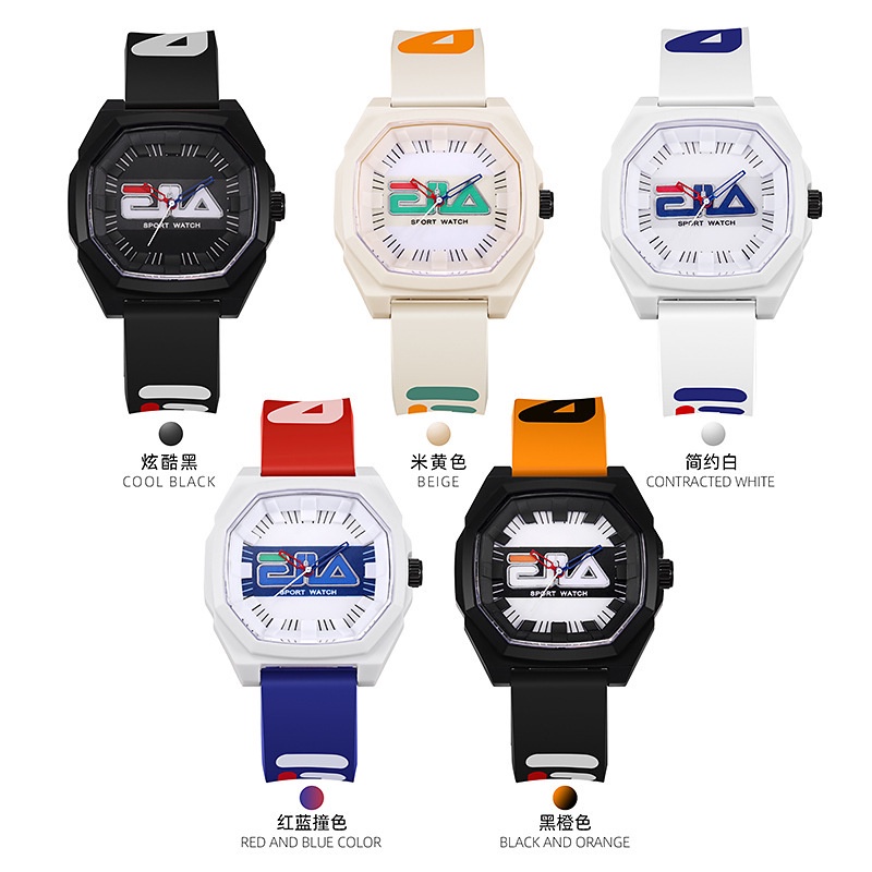 Fl Đồng Hồ Thạch Anh Thể Thao Silicon Cùng Một Ngôi Sao Cho Nam Và Nữ Sinh