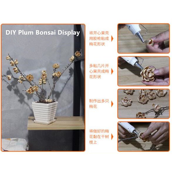 Bộ 10 Cây Keo Nến/Gài Keo Nóng Chảy Dùng Làm Đồ Thủ Công DIY Tại Nhà