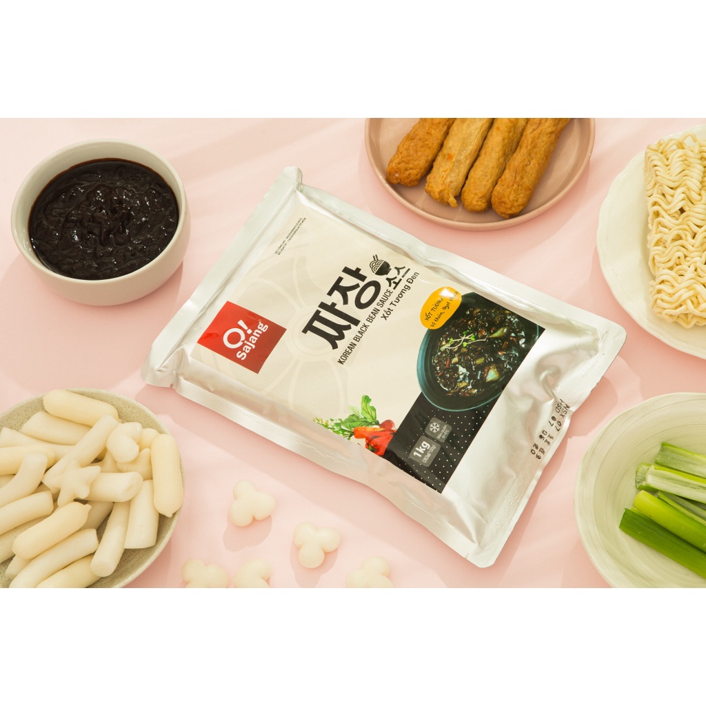1KG SỐT TƯƠNG ĐEN LÀM MÌ TRỘN TƯƠNG ĐEN JAJANGMEN