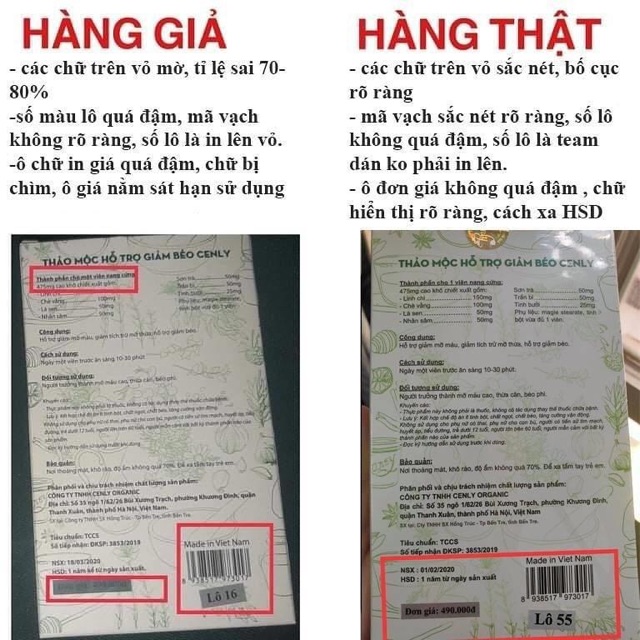 🍀Thảo Mộc Giảm Cân Cenly 🍀 Hàng chính hãng 100% ( Tặng quà 🎁 🎁 ) | BigBuy360 - bigbuy360.vn