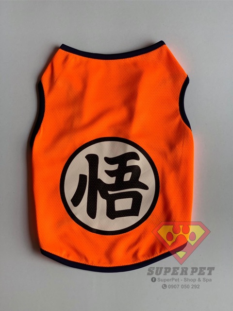ÁO THÚ CƯNG IN HÌNH SONGOKU SIÊU XINH GIÁ RẺ ĐỒNG GIÁ XXS - L