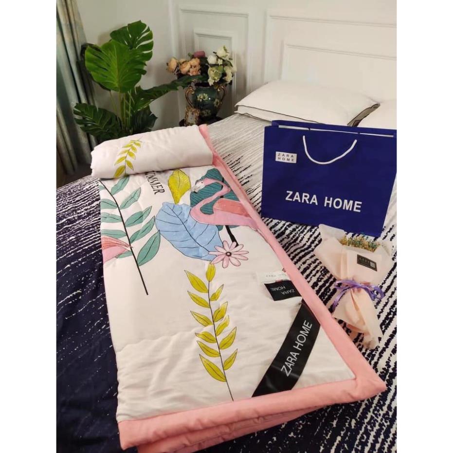 Chăn đũi hè thu Zara Home siêu mềm mịn