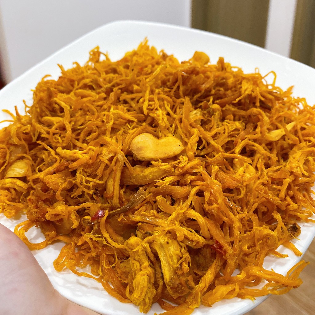 [Khô gà bơ tỏi ăn vặt Rẻ Vô Địch] Khô gà bơ tỏi Cooky 50g ngon rẻ - Khô gà lá chanh | BigBuy360 - bigbuy360.vn