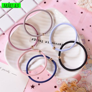 Dây cột tóc đủ kiểu cho mẹ và bé Hàng Quảng Châu