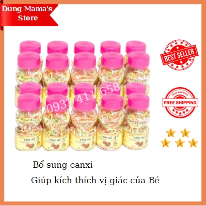 CỐM BỔ SUNG CANXI APCO 40g- HỖ TRỢ TRẺ BIẾNG ĂN