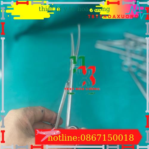 [Hàng Chính Hãng] Kéo Y Tế Cong Nhọn 2 Đầu 20cm - Pakistan
