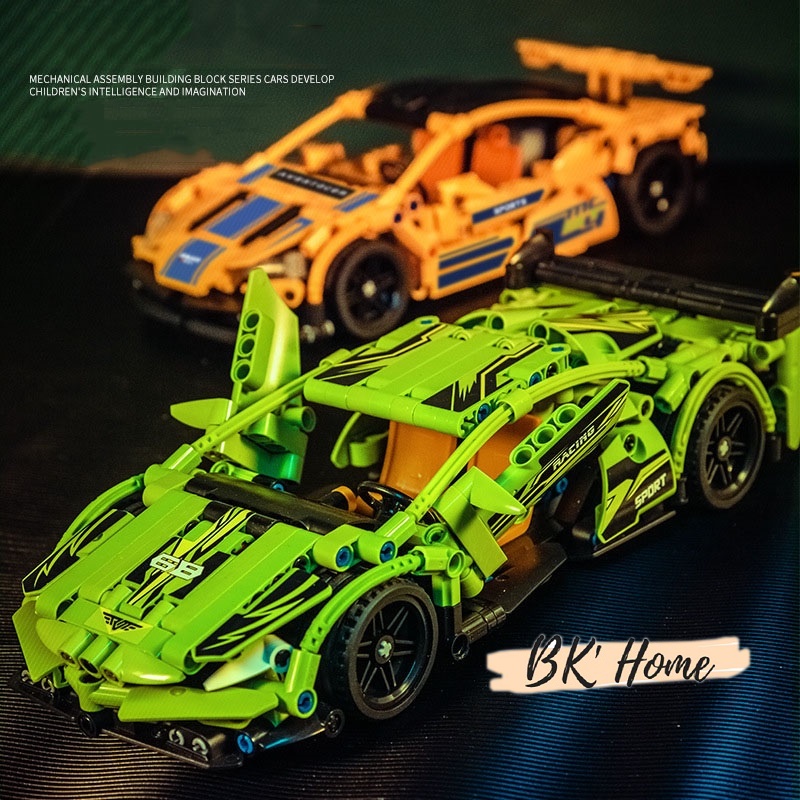 Bộ Đồ Chơi Lắp Ráp khối xây dựng mini Lego Xe Đua Racing Car
