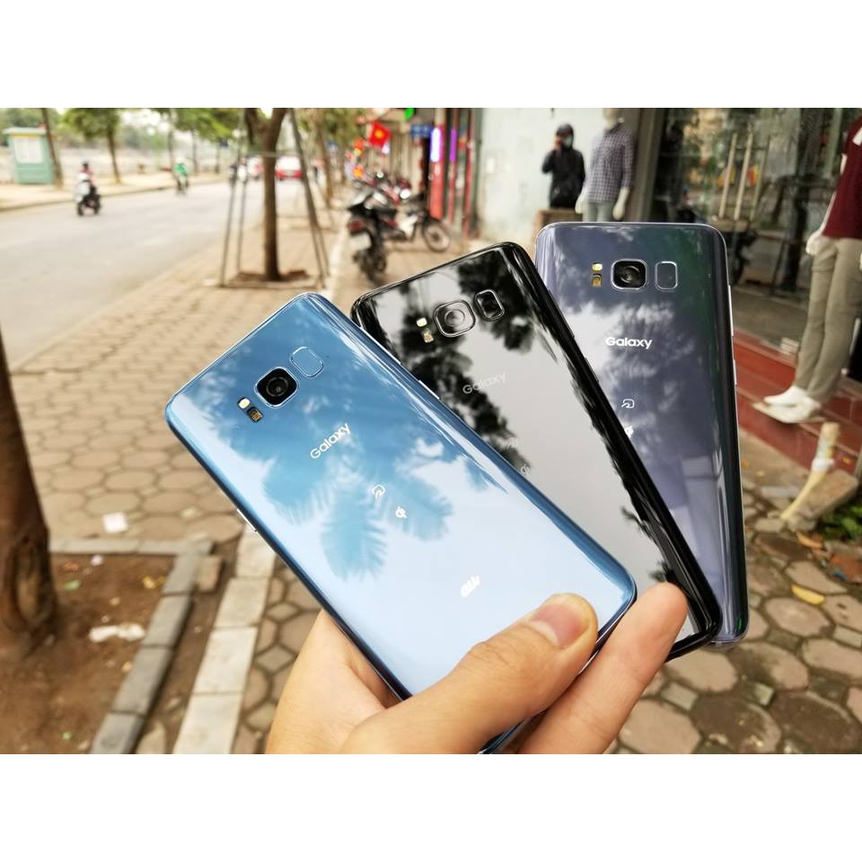 Điện Thoại Samsung Galaxy S8 Bản 1 sim || Nhập khẩu  Chip Snapdragon 835 ảnh thật 100% || Mua Sản phẩm Tại PlayMobile